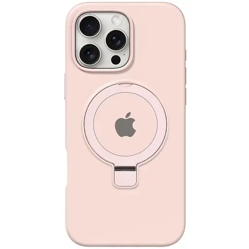 Чохол Epik Silicone Case Full Protective with Ring для Apple iPhone 16 Pro 6.3 Pink