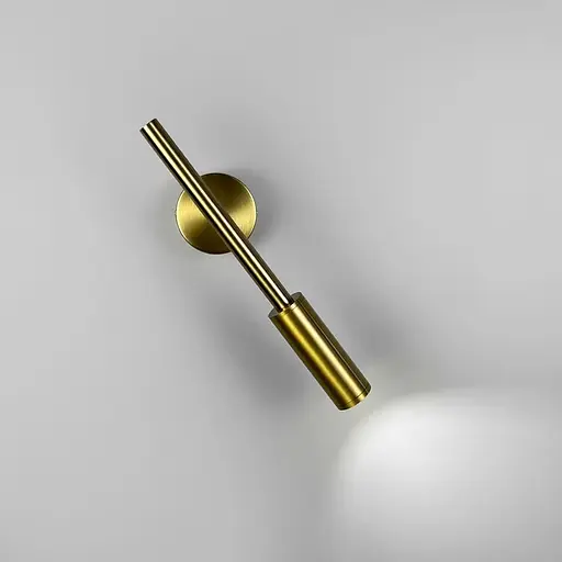 Настінне латунне бра BERNARD із регулюючим механізмом | Арт. B042/1 AB | Line F - фото 2