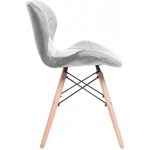 Стілець GT Racer X-D28 Plus Velvet сірий - фото 5