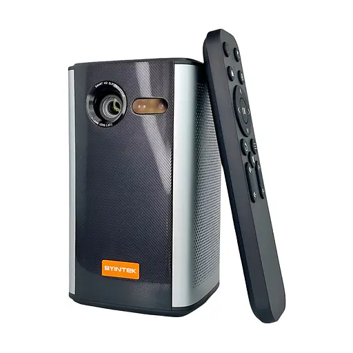 Портативний міні-проектор BYINTEK P70 / 960 х 540Р / 300 ANSI lm / Android 9 / Wi-Fi / Bluetooth / Аккумулятор 8000 мА·ч - фото 3