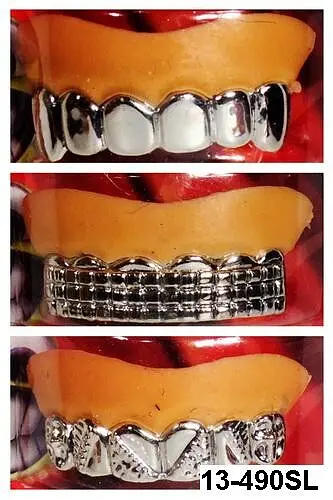 Челюсть Металлические зубы - фото 2