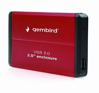 Зовнішня кишеня Gembird для HDD 2.5" USB 3.0 (EE2-U3S-2-R) - фото 1