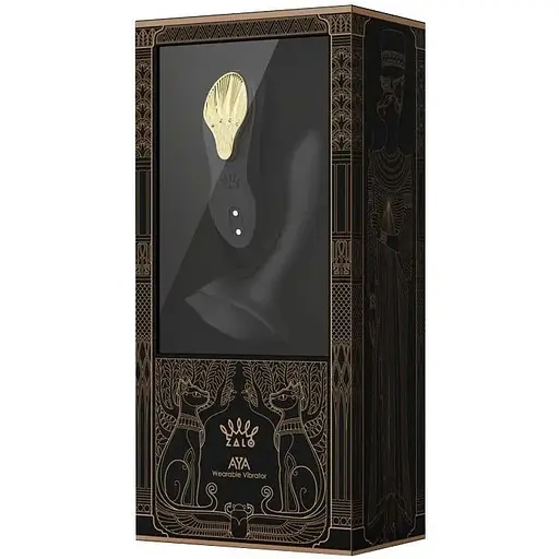 Смарт-вибратор в трусики Zalo AYA Obsidian Black насадка и пульт ДУ - фото 9