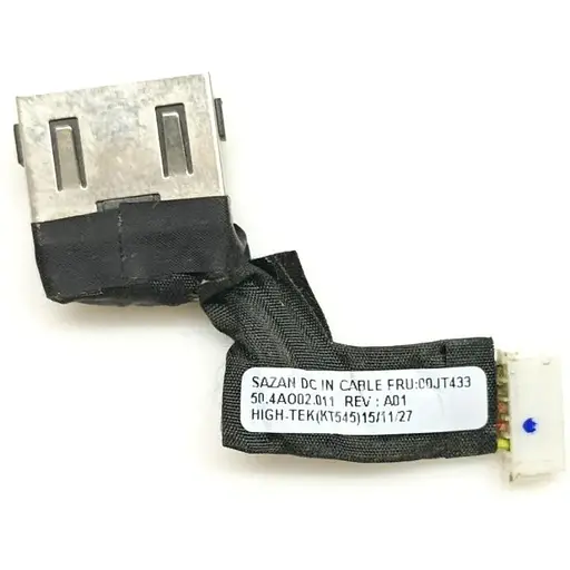 Разъем питания для ноутбука Lenovo Thinkpad T550 T560 P50S W550S (00JT433) Б/У - фото 1