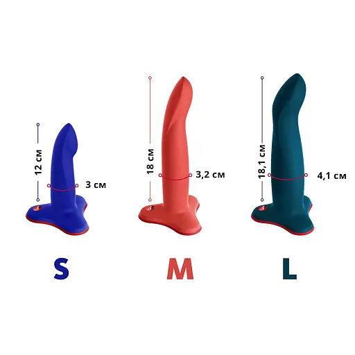 Фалоімітатор Fun Factory Limba Flex S 12 см синій - фото 7