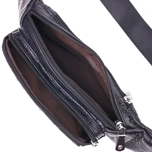 Чоловіча шкіряна сумка Vintage 33,5х14х3 см sum0022407 - фото 3