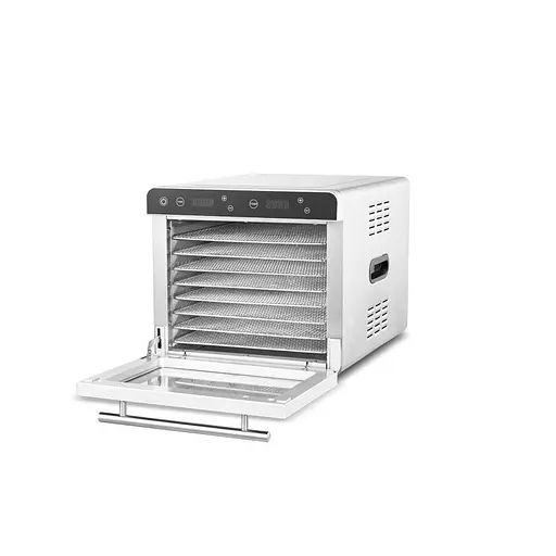 Дегідратор сушарка для овочів фруктів м'яса грибів 8 лотків 700Вт SS - 08C - фото 2