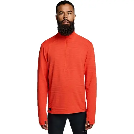 Кофта Saucony Triumph 3D 1/2 Zip Orange XL (1097-SAM800357-IFH XL)