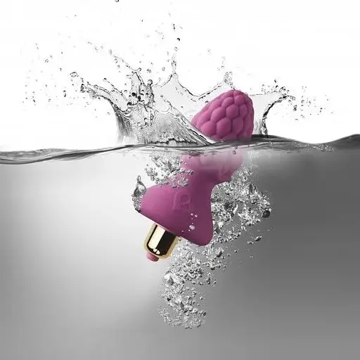 Анальный вибростимулятор Rocks Off Ass-Berries 7 Raspberry - фото 3