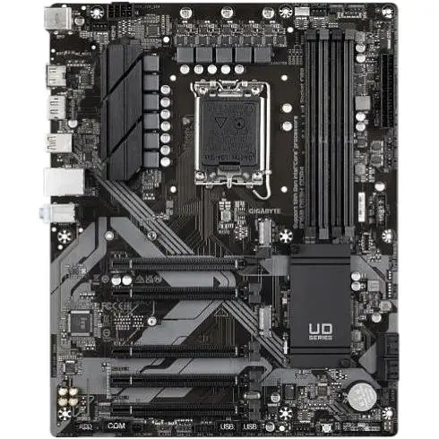 Материнская плата Gigabyte LGA1700, B760 DS3H DDR4, B760, 4xDDR4, Int.Video (CPU), 4xSATA3, 2xM.2, 1xPCI-E 16x 4.0, 4xPCI-E 16x 3.0, 5xUSB3.2/8xUSB2.0, HDMI/DP, ATX