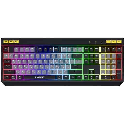 Проводная клавиатура Hator HTK-401 Icefall Black