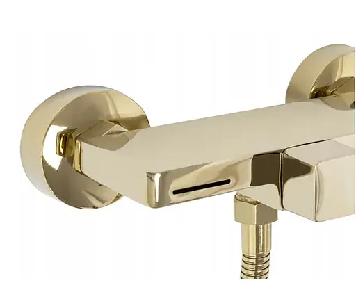 Смеситель для душа Rea Berg настенный gold REA-B2043 Золотой - фото 5