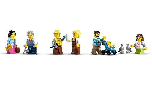 Конструктор LEGO City Центральный железнодорожный вокзал 752 детали (60469) - фото 10
