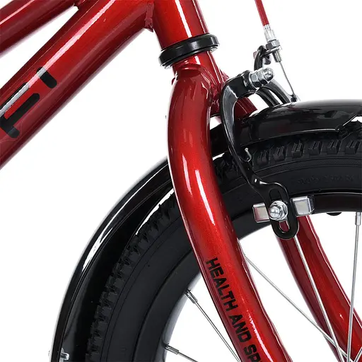 Велосипед дитячий MB 14011-1, 14 дюймів, червоний - фото 6