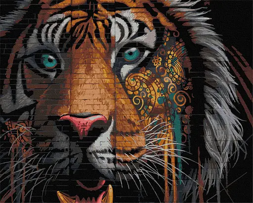 Картина за номерами. Art Craft "Незламний погляд" 40 * 50 см 11623-AC