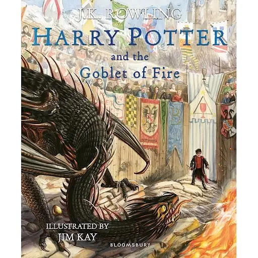 Harry Potter and the Goblet of Fire - Illustrated Hardback Editon - Джоан Кетлін Ролінґ