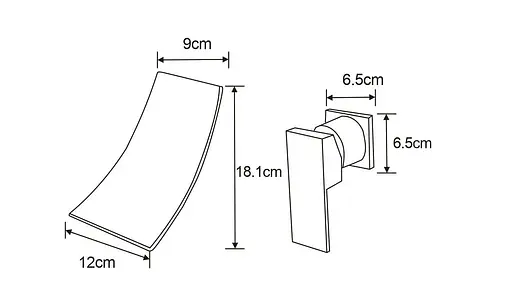 Змішувач для умивальника Mexen Celia gold прихованого монтажу MEX-747415-50 Золотий - фото 2