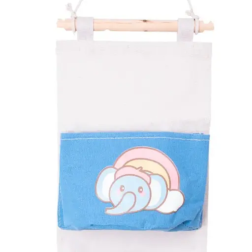 Органайзер Yiwu HP-41-13BL панно підвісний на 5 секцій 95х10 см блакитний - фото 4