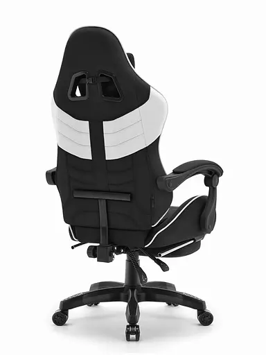 Крісло Cabro C501 Black-White тканина - фото 3