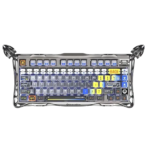 Клавіатура Gravastar Mercury K1 Special Edition - Interstellar Silver