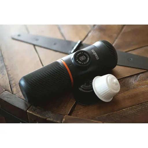 Набір аксесуарів DG Kit 140мл для кавоварки Wacaco Nanopresso чашка та адаптер для капсул Чорний - фото 7