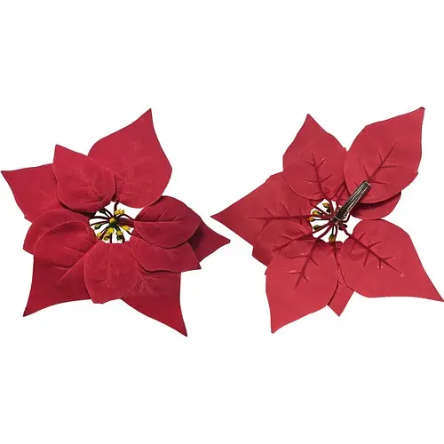 Декор новорічний Різдвяна квітка - фото 2