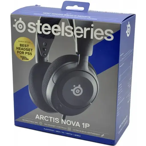 Ігрова гарнітура SteelSeries Arctis Nova 1P Black MultiPlatform - фото 7