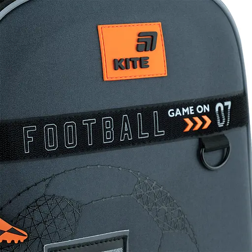 Рюкзак Kite Education каркасный 555 Goal Серый (K26-555S-6) - фото 14