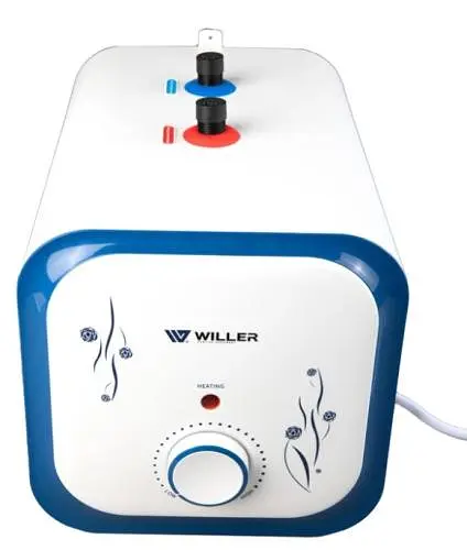 Водонагреватель Willer PU10RF Cubus White/Blue 1500W 10л - фото 2