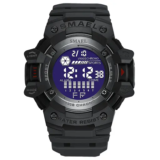 Часы наручные мужские Smael 8050 Black (15198)