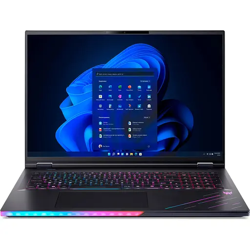 Ноутбук Acer Predator Helios 18 PH18-73 (NH.QVYEX.004), Intel Core Ultra 9275HX (до 5,4 ГГц), 18-дюймовый WQXGA-дисплей, 64 ГБ, SSD на 2 ТБ, NVIDIA GeForce RTX