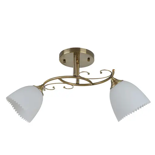 Люстра стельова Brille класична E27 60W G (LK-675C/2)