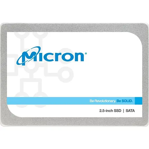 Накопитель SSD Micron Sata 2.5" 512Gb 1300 (MTFDDAK512TDL) Б/у - фото 1