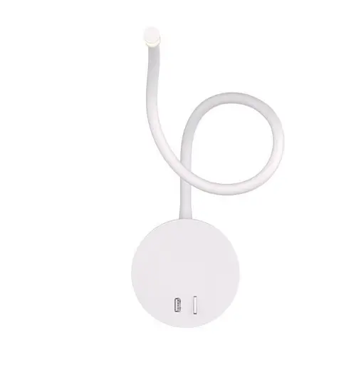 Бра|USB 5V 2,1A KLOODI DECO WA-LIANA 500 3K WH - фото 3