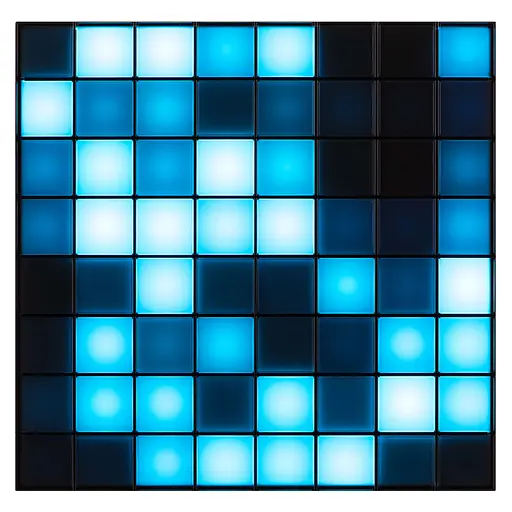 Twinkly Панель Smart LED Twinkly Squares 1 Starter RGB IP20 16х16см USB-C чорний без БЖ - фото 6