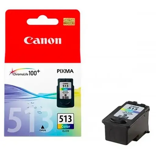 Картридж Canon CL-513, Color, iP2700, MP240/250/260/270/480/490, MX320/330/340/350, 13 мл (2971B007)