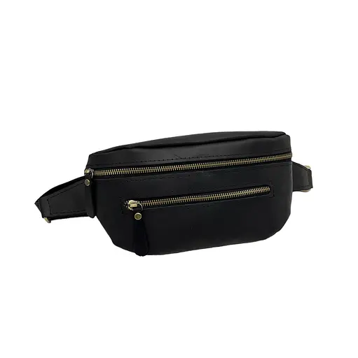 Кожаная мужская сумка-бананка Newery sum0026731 - фото 13