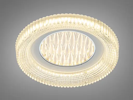 Світлодіодний стельовий світильник Romin сірий 34 Вт CCT - фото 2