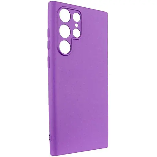 Чохол Silicone Cover Lakshmi Full Camera (AA) для Samsung Galaxy S25 Ultra Фіолетовий / Purple