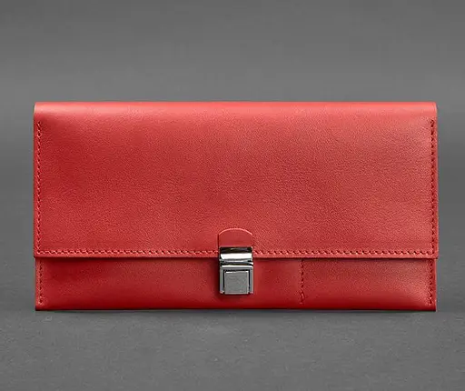 Кожаный женский тревел-кейс Journey 2.0 Красный - фото 1