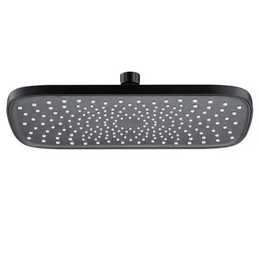 Верхній душ Mixxus SH-18-OH Black LE2791, Чорний матовий - фото 1