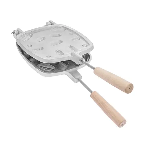 Форма для выпечки печенья с начинкой "Орешница Лесное Ассорти" (тяжелая квадратная), ХЕАЗ 82499 - фото 9