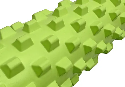 Массажный ролик EasyFit Grid Roller PRO 45 см Салатовый (EF-2029-GN) - фото 2