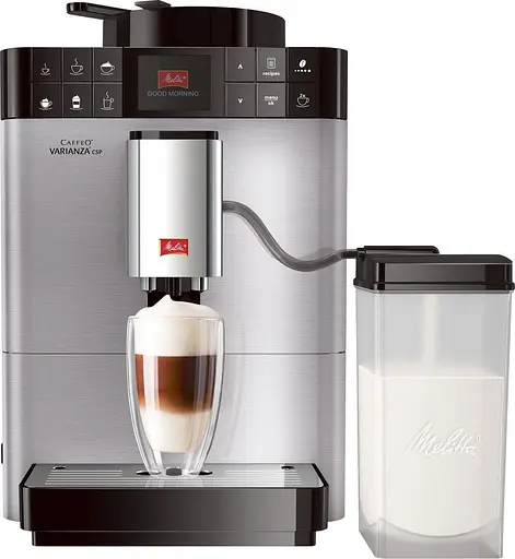 Кавомашина автоматична Melitta CAFFEO Varianza CSP stainless steel (F58/0-100) - фото 2