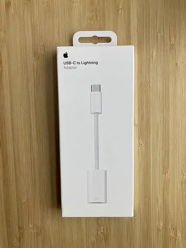 Адаптер конвертер OEM USB-C to Lightning (MUQX3) - фото 7