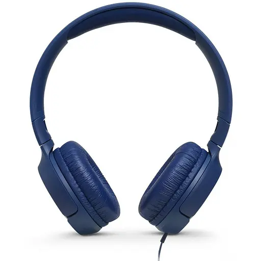Навушники з мікрофоном JBL T500 Blue (JBLT500BLU) - фото 3