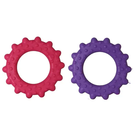 Іграшка для собак Tatrapet York латексне кільце 8.5 см (різні фігурки)