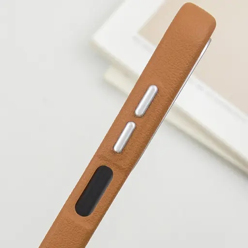 Чохол Epik шкіряний Leather Case Metal Buttons для Samsung Galaxy A25 5G Brown - фото 5