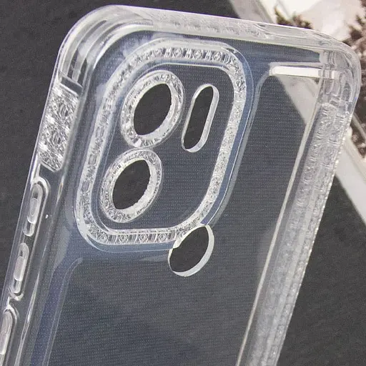 Чехол Epik TPU Starfall Clear для Xiaomi Poco C51 Прозрачный - фото 6