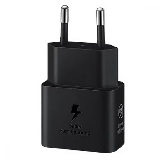 Зарядний пристрій Samsung 25W PD Power Adapter Black (w/o cable) (EP-T2510NBE) - фото 3